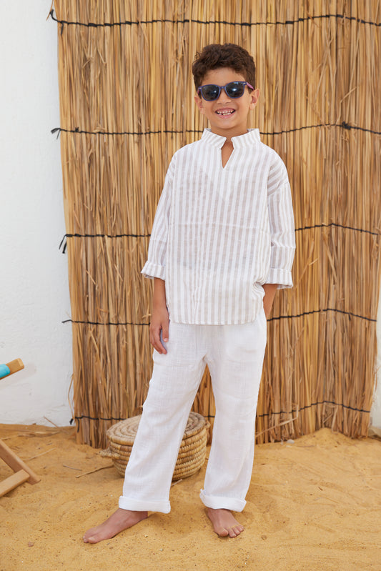 Sun & Sand Linen Pants