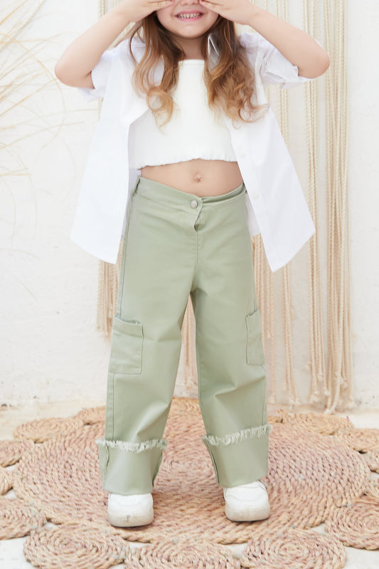 Matcha Baggy Pants