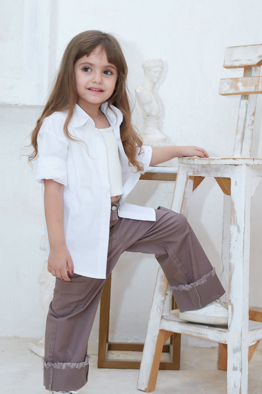 White Oversized Shirt