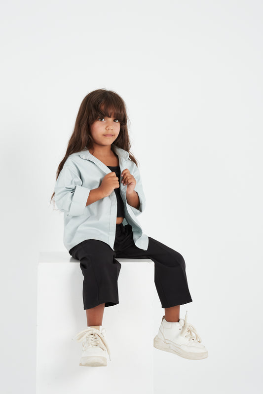 Seafoam Oversized Shirt