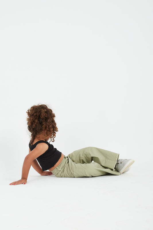 Matcha Baggy Pants
